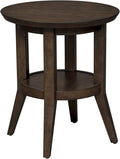 Ventura BLVD Round End Table