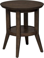 Ventura BLVD Round End Table