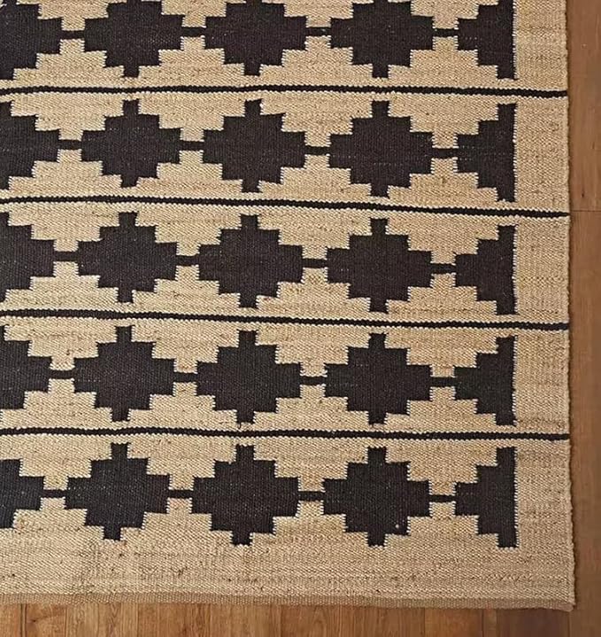 Generic Natural Jute Braided Hemp Runner Rug, 2.6x8 Ft, Modern, Stain Resistant, Water Resistant, Handmade, Indoor, Kitchen, Hallway, Stairs, Bedroom, Living Room, Dining Room, Entryway, Prayer