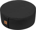 Zafu Buckwheat Meditation Cushion,D=13"/16" H=5.5",Round Zabuton Meditation Pillow,Yoga Bolster Kneeling Pillow Premium Yoga Pillow for Sitting on Floor Zippered Cotton Cover