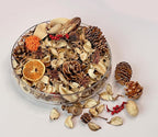 Potpourri Bag,Orange/Wine Scented Potpourri Bowl Filler,Decorative Dried Flower, Bathroom Vase Decor(20 oz)