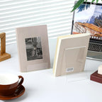 SHENLIU 12 Pack Clear Book Stand, 6x4 Inch Acrylic Easel Stand Book Display Holder, Display Stands for Album, CD, Music Sheets, Plate, Artworks, Phone, Tablet, Magazine, Postcard
