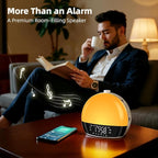 Wake Up Light Sunrise Alarm Clock for Heavy Sleepers, All-in-One Smart Bedside Device with Bluetooth Speaker, FM Radio, Dual Alarm & Sleep Aid Night Light, Best Gift for Adults & Kids