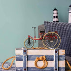 TOYANDONA Classic Car Model 6.7 Inch Retro Vintage Miniature Decor Collectible Vehicle Desktop Ornament for Home Display