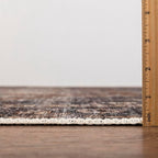 Keen Home Design 8x10 Rug - Machine Washable Area Rug with Non-Slip Backing, Ideal for Living Room, Dining Room, Bedroom - Vintage, Easy Clean, Durable, Low Pile Rug - (8' x 10')
