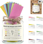 Bible Verse Jar for Christmas Gifts, Initial T Read Me When Prayer, Emotion and Feelings Scripture, Mood-booster Jar Christian Gifts for Women, Scriptural Study Supplies Men Art Work for Family
