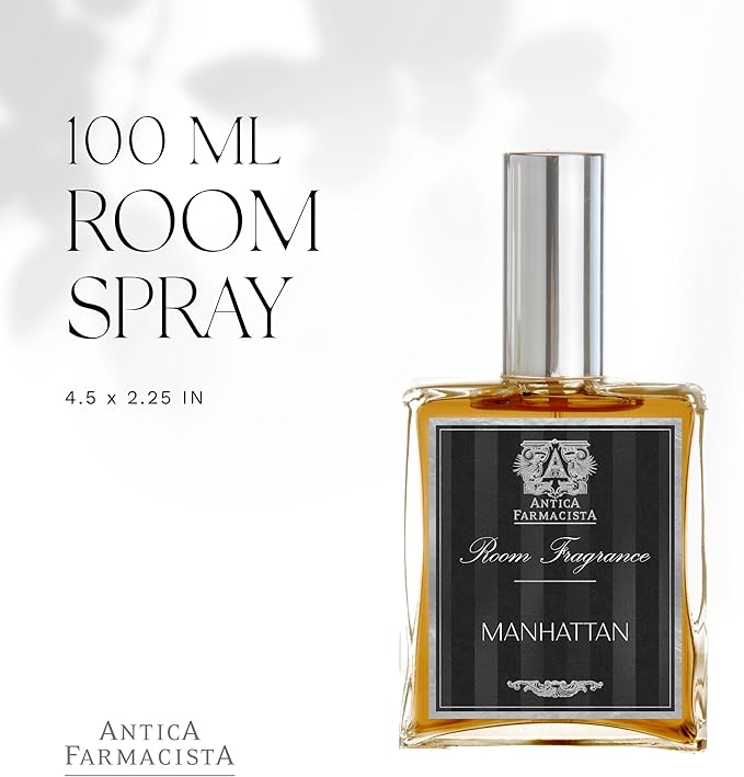 Antica Farmacista Home Ambiance Diffuser - Long-Lasting Reed Scent Diffuser - Luxury Room Freshener Gift - Manhattan, 3.4 fl oz