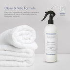 FIELD FLEUR Beachwood Linen & Room Spray 15.5 oz - Aromatic & Refreshing Bedding & Fabric Mist - Air Freshener for Clothes & Sofas - Notes of Peach, Orange Blossom, Moss & Sandalwood -Made in USA