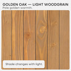 Homeforia 30 inch Golden Oak Floating Shelf, High End Solid Real Wood 30inch Small Floating Shelves for Wall Mounted, Oak Wooden 30in Floating Shelves, Heavy Duty Bracket, 30 X 6.5 X 1.75 in, Set of 4