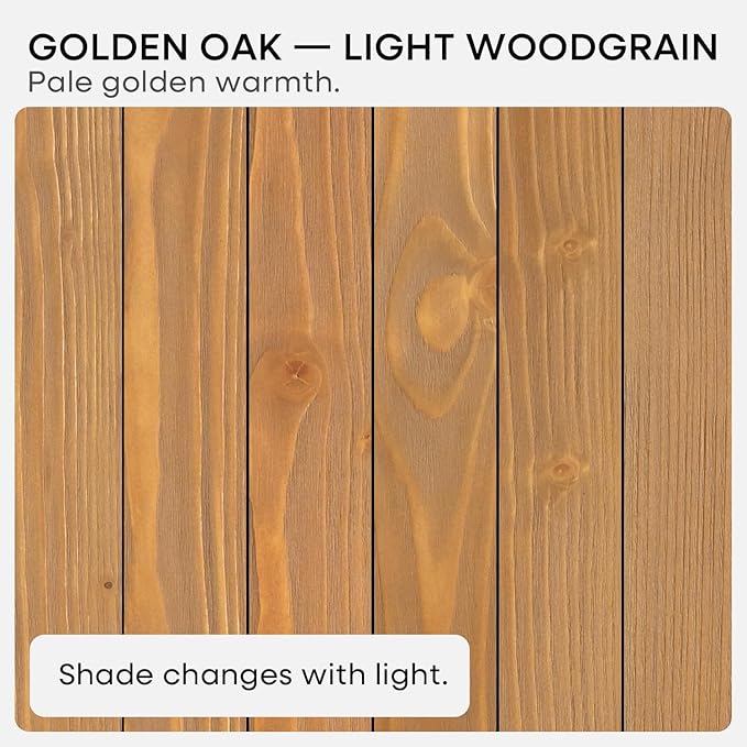 Homeforia 24 inch Golden Oak Floating Shelf, High End Solid Real Wood 24inch Small Floating Shelves for Wall Mounted, Oak Wooden 24in Floating Shelves, Heavy Duty Bracket, 24 X 6.5 X 1.75 in, Set of 3