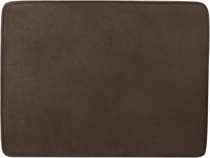 Spatial Order Home Decor | Dinah Collection Modern Storage Ottoman | Ottoman with Storage for Living Room & Bedroom(Chocolate Brown Velvet)
