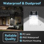 30W LED Wall Pack Light with Photocell 2Pack, 3900LM, 5000K Daylight, LED Wall Lights IP65 Waterproof Outdoor Security Flood Lighting for Yard Garage Warehouse Garden, 100-277VAC, ETL Listed