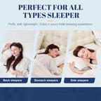 Feather Down Pillows Queen Size Set of 2, Luxury Hotel Collection Bed Pillow 2 Pack, Airyfil™ Powered Fillings & Feathers Pillow，Fluffy Plush for Side Sleepers,Firm, 20x30 in.