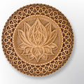 Multilayer Wooden Mandala Wall Art | Handcrafted 8-Layered Bohemian Hanging Decoration for Home, Bedroom, Living Room, Meditation & Spiritual Spaces | Classic Wooden Mandala Wall Hanging Decor