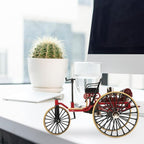 TOYANDONA Classic Car Model 6.7 Inch Retro Vintage Miniature Decor Collectible Vehicle Desktop Ornament for Home Display