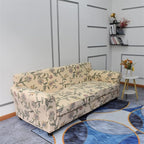 KRFOONN 4 Piece Stretch Sofa Couch Covers for 3 Cushion Couches Printed Sofa Slipcover with 3 Separate Seat Cushion Covers Washable Sofa Slip Covers Furniture Protector for Pets Kids (Large, 05)