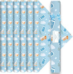SCENTORINI Baby Powder Scented Drawer Liners, 6 Sheets Fragrant Paper Liners Non-Adhesive Paper Sheets for Home Closet, Dresser Drawers, for Home Fragrance
