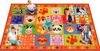 Classroom Rugs,Classroom Rug for Elementary,School Learning Seat Area Rug,Non-Slip Educational Classroom Carpet,Washable Kids Carpet for Playroom Nursery Kids Room