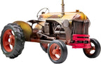 YCHTEWY-Iron Classic Car Model Collectible Vehicle Decoration, Metal Truck Christmas Decor ，Unique Blend of Vintage, Rustic, Farmhouse Truck Decor for Table Top Decor. (E)
