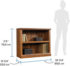 Sauder Miscellaneous Storage 2-Shelf Bookcase/ Book Shelf, Washington Cherry finish