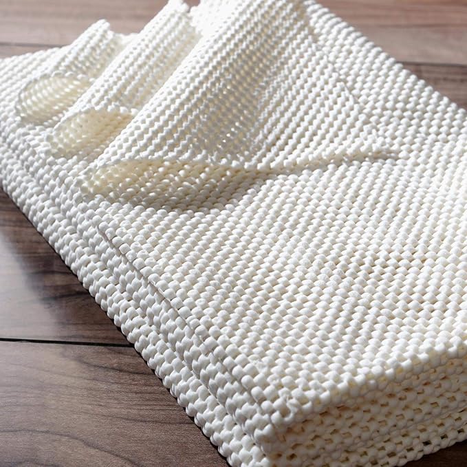 nuLOOM 2' x 6' Non-Slip Gripper Rug Pad, Cushioned for Comfort & Floor Protection, Skid Resistant Pads for Hard Floors Under Carpet Mat Cushion, Customizable Protection