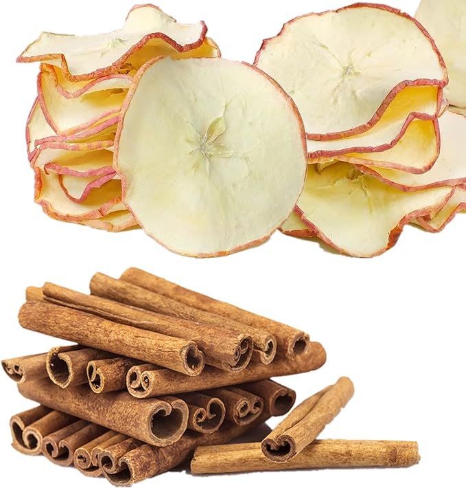 Christmas Stovetop Potpourri Dried Apple Slices and Cinnamon Sticks- Apple Spice Simmering Stovetop Potpourri for Thanksgiving, Fall Scents, Housewarming Hostess Gift, Autumn