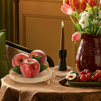 3PCS Wooden Display Risers for Display,Wood Riser Display Pedestal Stand for Home Décor (Natural,8,6,5'')