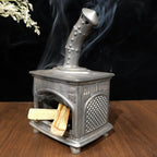 Handmade Ceramic Palo Santo Holder - Modern Smudge Bowl & Sage/Cone Incense Chimney for Yoga, Meditation, and Energy Cleansing - Ideal Gift for Zen Altar and Aromatherapy Enthusiasts