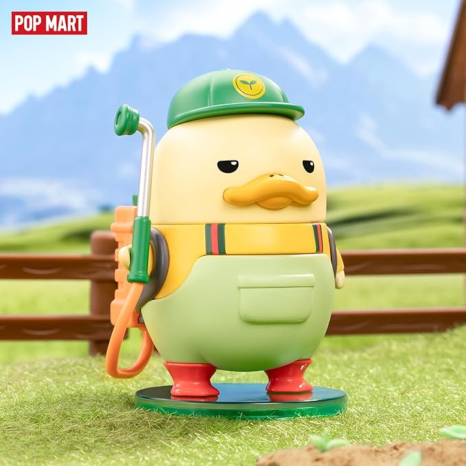 POP MART DUCKOO Farm Blind Box Figures, Random Design Box Toys for Modern Home Decor, Collectible Toy Set for Desk Accessories 12PC