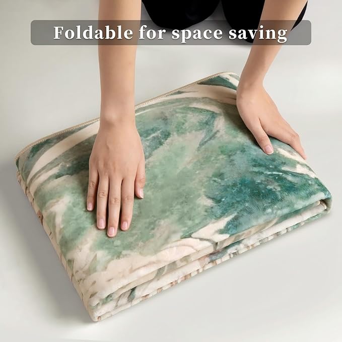 Ciicool Abstract Swirl Area Rug Indoor, 5x7 Washable Entryway Rug, Modern Soft Throw Entry Rug with Non-Slip Backing for Bedroom Living Room Entrance Kitchen, Low-Pile Floor Carpet Doormat Green