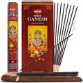 Shree Ganesh Incense Sticks and Incense Stick Holder Bundle Insence Insense Hem Incense Sticks