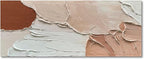 Art Minimalist Abstract Oil Painting Heavy Textured Canvas Wall Art Living Room Bedroom Wall Large Art Deco Oil Painting 24x60 inches