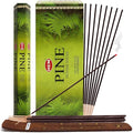 Pine Incense Sticks and Incense Stick Holder Bundle Insence Insense Hem Incense Sticks