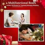 Cardboard Jewelry Brown Gift Boxes 20 Pack3.5×3.5×1 inches, its apply to displaying necklaces, rings, bracelets, earrings