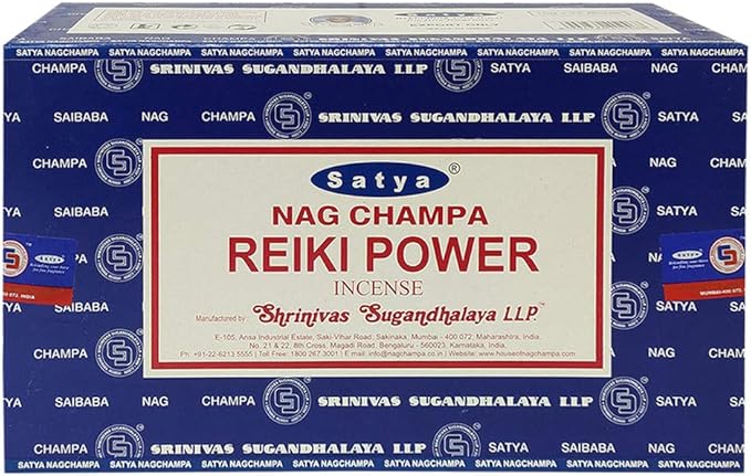 Reiki Power Incense Sticks and Incense Stick Holder Bundle Insence