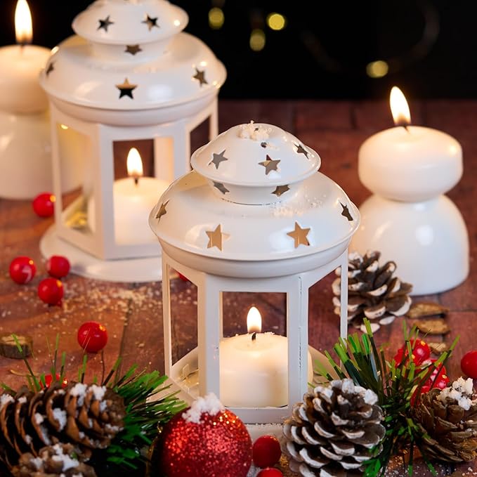 36 Pack White Floating Candles 1.75inch Unscented Floating Candle for Centerpieces 4-5 Hours Burning 1.75” Floating Candle Bulk for Wedding Party