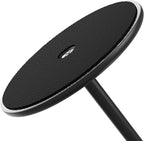Cordless Rechargeable LED Table Lamp, USB Powered Touch Control Light, Adjustable Height, Perfect for Couples' Dinner, Restaurants, and Camping (Black)