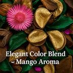 Mango Scented Potpourri Bags – 2 Large Packs, 8.4 oz Total – Dried Petals & Botanicals for Bowls & Vases – Long-Lasting Aroma for Home Décor, Office, Bathroom, Gift Use