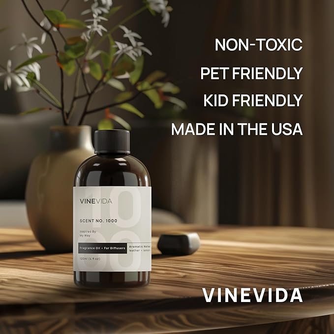 VINEVIDA [16 Fl Oz] Butter Mint Candy Fragrance Oil for Cold Air Diffusers, Essential Oils for Diffuser Oil Refill & Air Freshener Room Spray