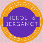 The Master Herbalist Fragrant Scented Drawer Liners in a Geometric Print (Folded) | Natural | Pack of 5 Sheets | Contains Essential Oils | Made in The UK (Helebore Pink | Neroli & Bergamot, Folded)