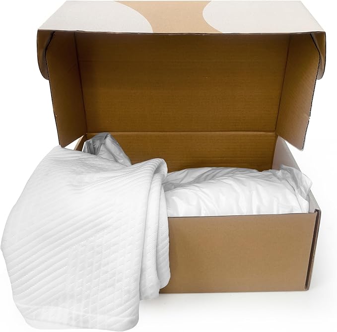 WELLCO Firm Pillow Queen Size 28 x 18 inch, Bed Pillow with Adjustable Insert and 1 Cooling Pillowcase, Not Only Provides Stronger Support But Aslo Comfortable