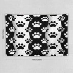 VUMIVI Pet Paws Tapestry Cute Puppy Kitten Black White Animal Paws Modern Funny Art Tapestry Wall Hanging for Living Room Bedroom Dorm Classroom Aesthetic Decor W60xL40in