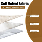 HOMBYS Floor Lounger Pillow Foldable and Tufted Design Long Floor Cushion for Yoga, Reading, Sleeping, Meditation, Elastic Band for Roll Up and Easy Storage, Machine Washable (Beige, 74"x27")
