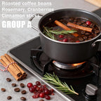 Intention Simmer Pot Blends,Potpourri Simmer Pot for Stove, Potpourri Simmering Fall Home Fragrance for Housewarming, Christmas,with Herbs, Dried Fruit (B,3PCS)