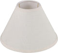 Aspen Creative 58309, Hardback Empire Transitional UNO Lamp Shade, Cream, 4" Top x 10" Bottom x 7" Slant Height, Slip 33mm