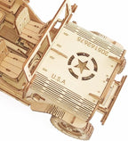 3D Wooden Puzzle - Wood Crafts Mechanical Off-Road Vehicle Building Model Kits - Wooden STEM DIY Brain Teaser Puzzle - Off-Road Vehicle 3D Puzzle Birthday Gifts Christmas