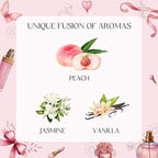 Pink Candles, Scented Candle Gift Set for Stress Relief, 6 Votive Candles for Women and Men, Birthday Candle Gifts for Women, Candles Gifts for Women (Pink, 14 oz)