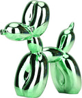 Balloon Dog Sculpture Modern Home Decor Collectible Figurines Funky Statues for Bedroom Trendy Animal Decor for Coffee Table Living Room Decor Art Resin Decor Office Standing Desk Decor