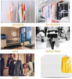 30 Pack Clear Garment Bags 23.6 x 35.4 inch Plastic Clothes Covers for Hanging Clothes Transparent Dry Cleaner Bags Dust-proof Clothing Protector Covers for Closet Storage Home Laundry