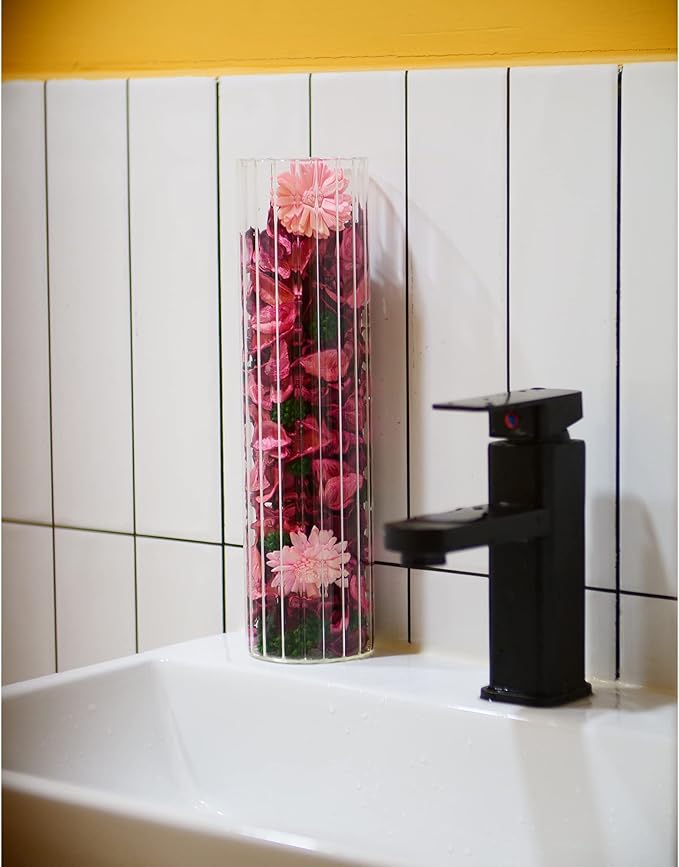 Valentine Potpourri Bags, Pink Potpourri Bowl Filler,Rose Scented Dried Flowers, Home Fragrance Sachet Petal(Blush Rose)